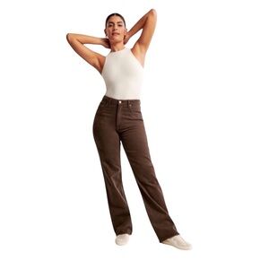 Abercrombie & Fitch Brown High Rise 90’s Jean